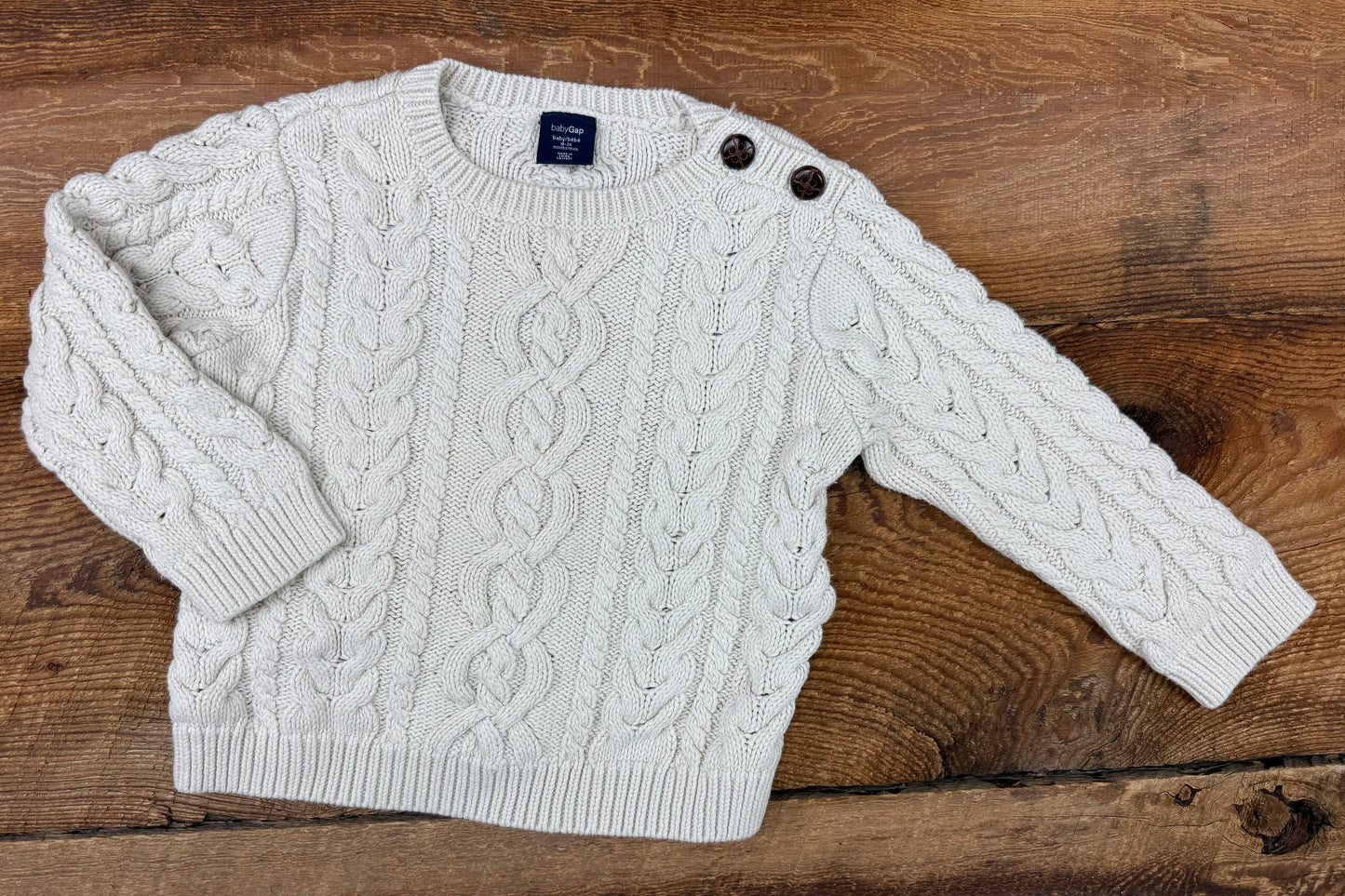 Gap 18-24M Knit Crewneck Sweater