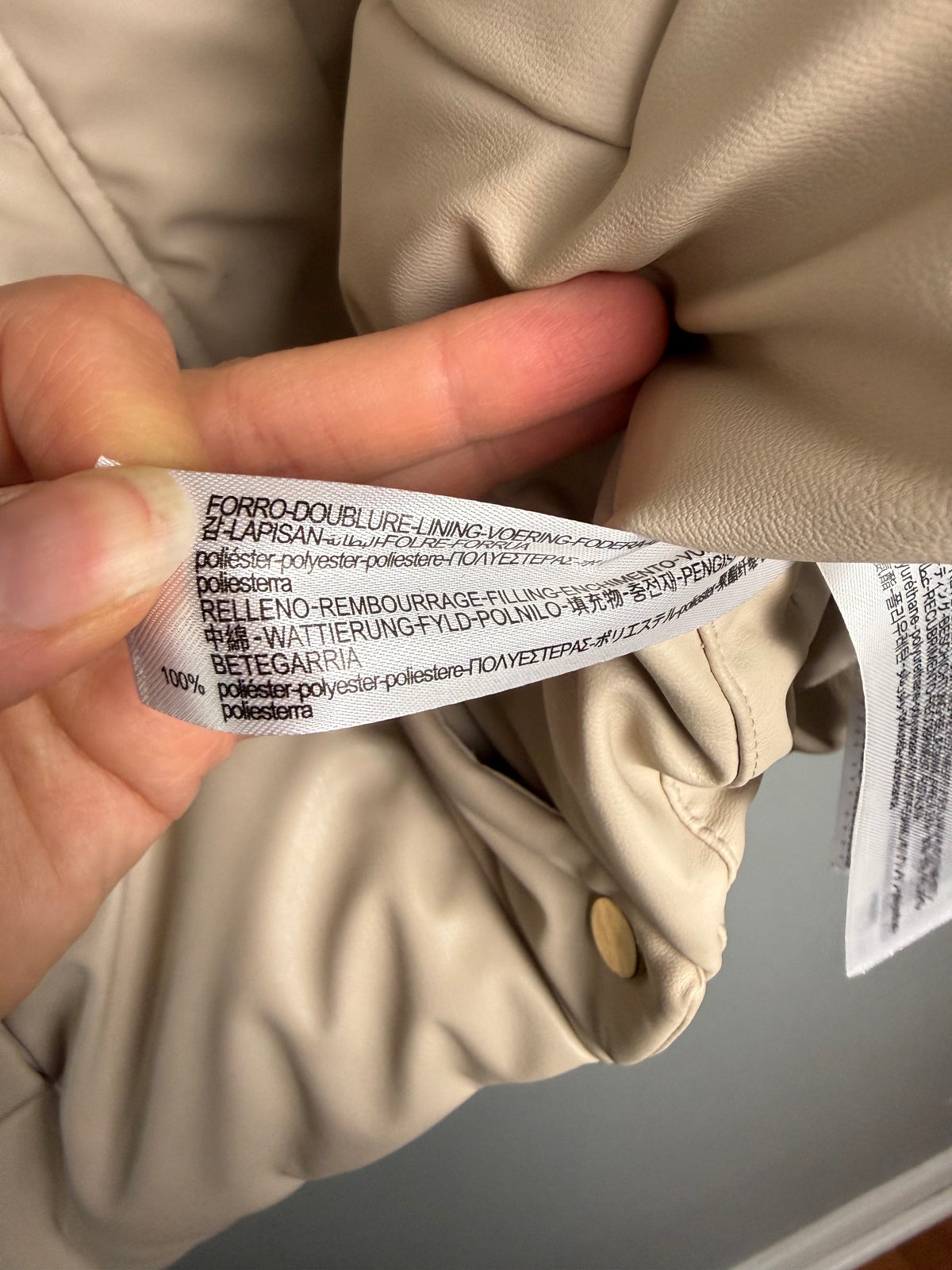 Zara Women's XS Oversized Puffer Vest