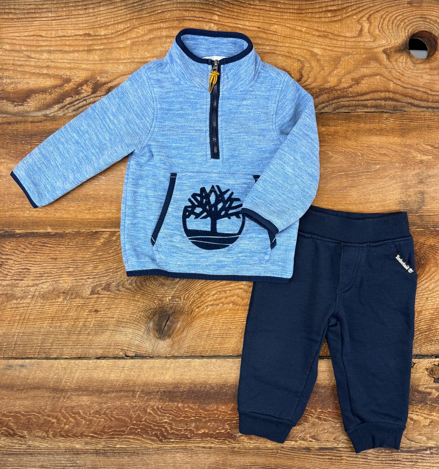Timberland 12M Fleece Outfit