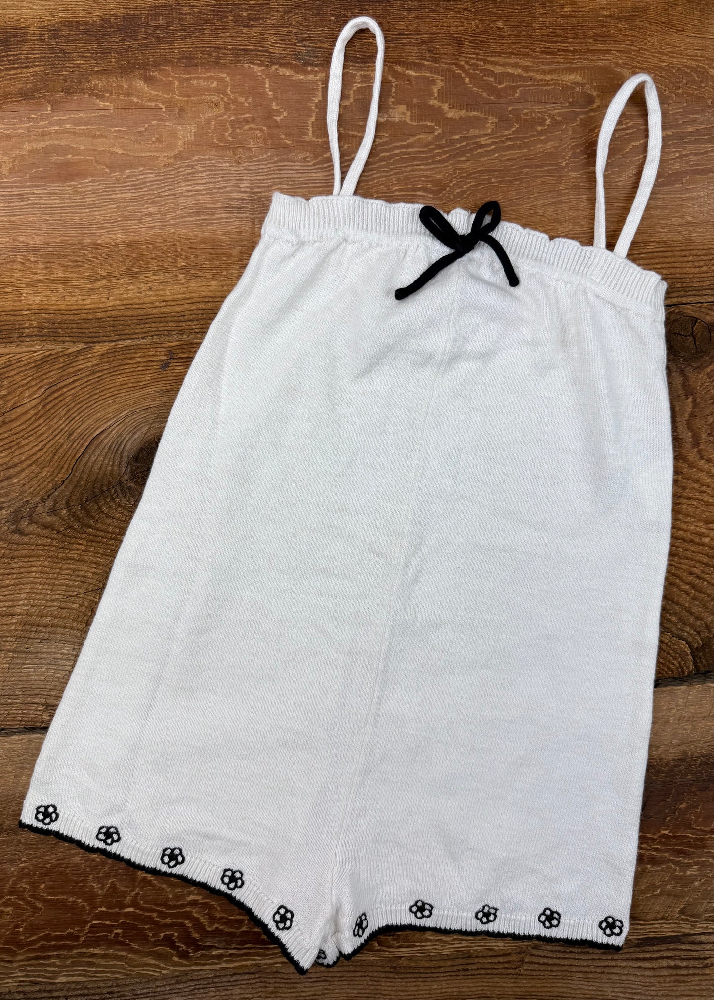 Zara 3/4T Knit Romper