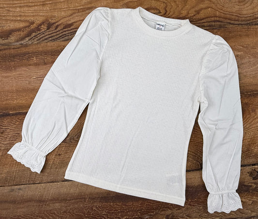 Wallflower Medium (10/12Y) Puff Sleeve Shirt