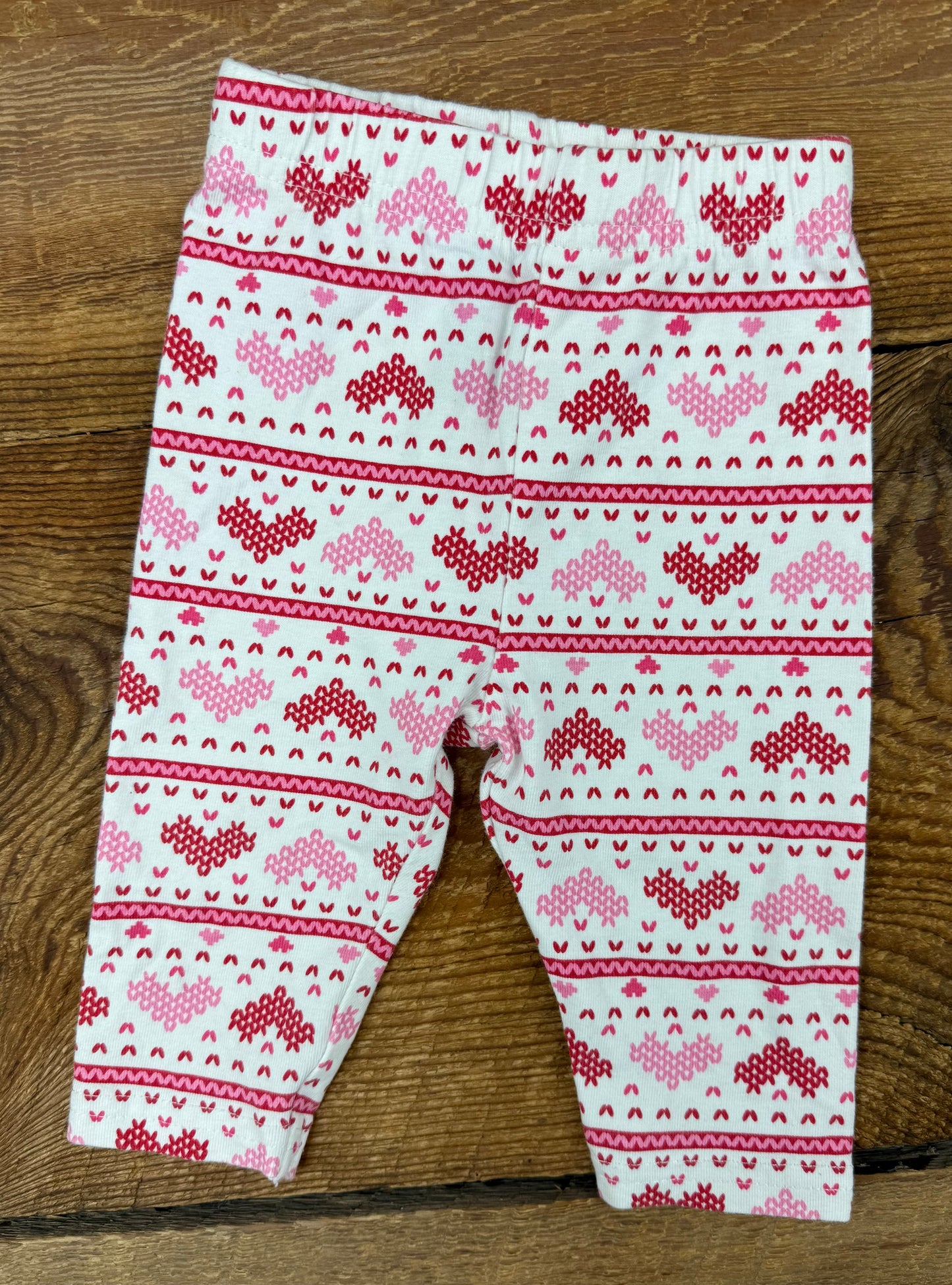 George 3-6M Heart Legging