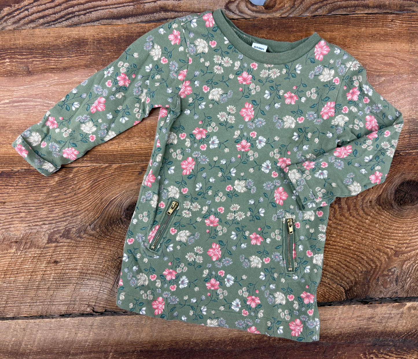 Old Navy 18-24M Floral Tunic Dress