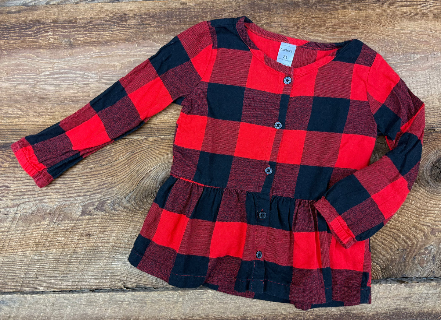 Carter’s 2T Flannel Shirt