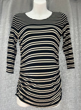 Load image into Gallery viewer, Jessica Simpson Medium Maternity Striped Shirt
