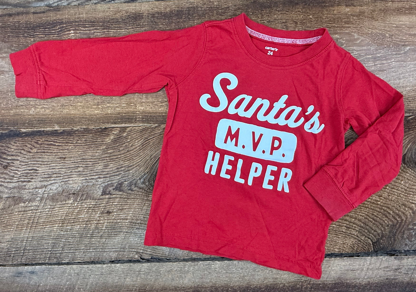 Carter’s 24M Santa’s MVP Shirt