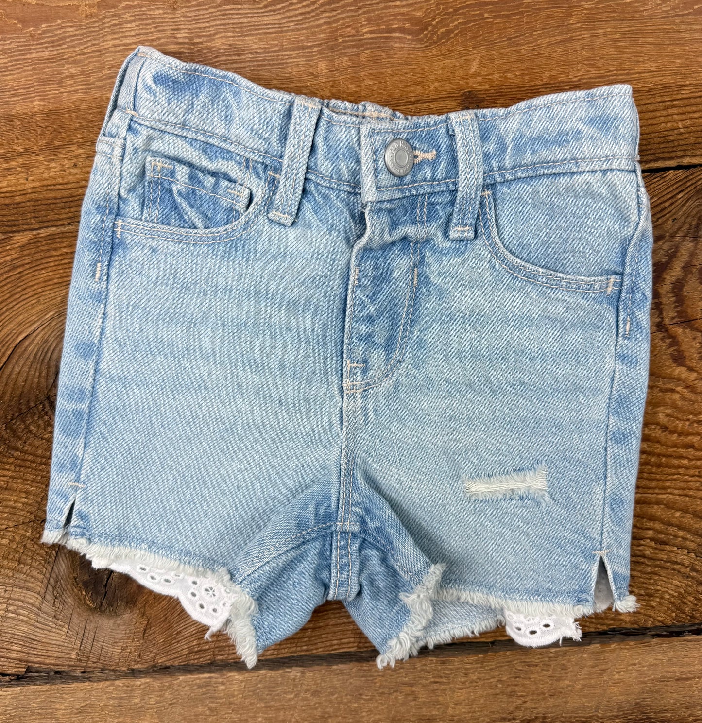 Old Navy 2T Jean Lace Short