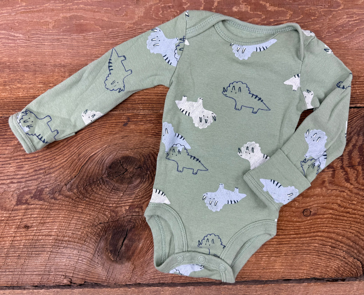 Carter’s NB Dino Onesie