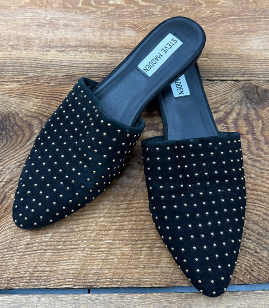 Steve Madden 7.5 Women's Studded Pointed Mule