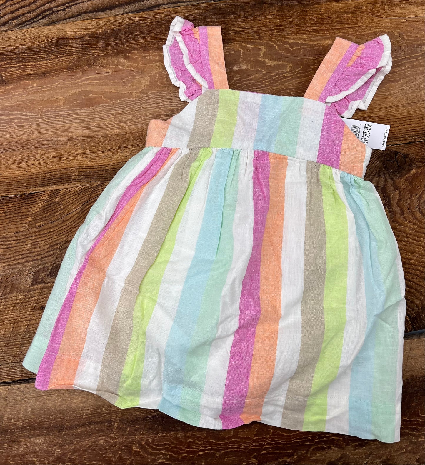 Gap 18-24M Rainbow Dress