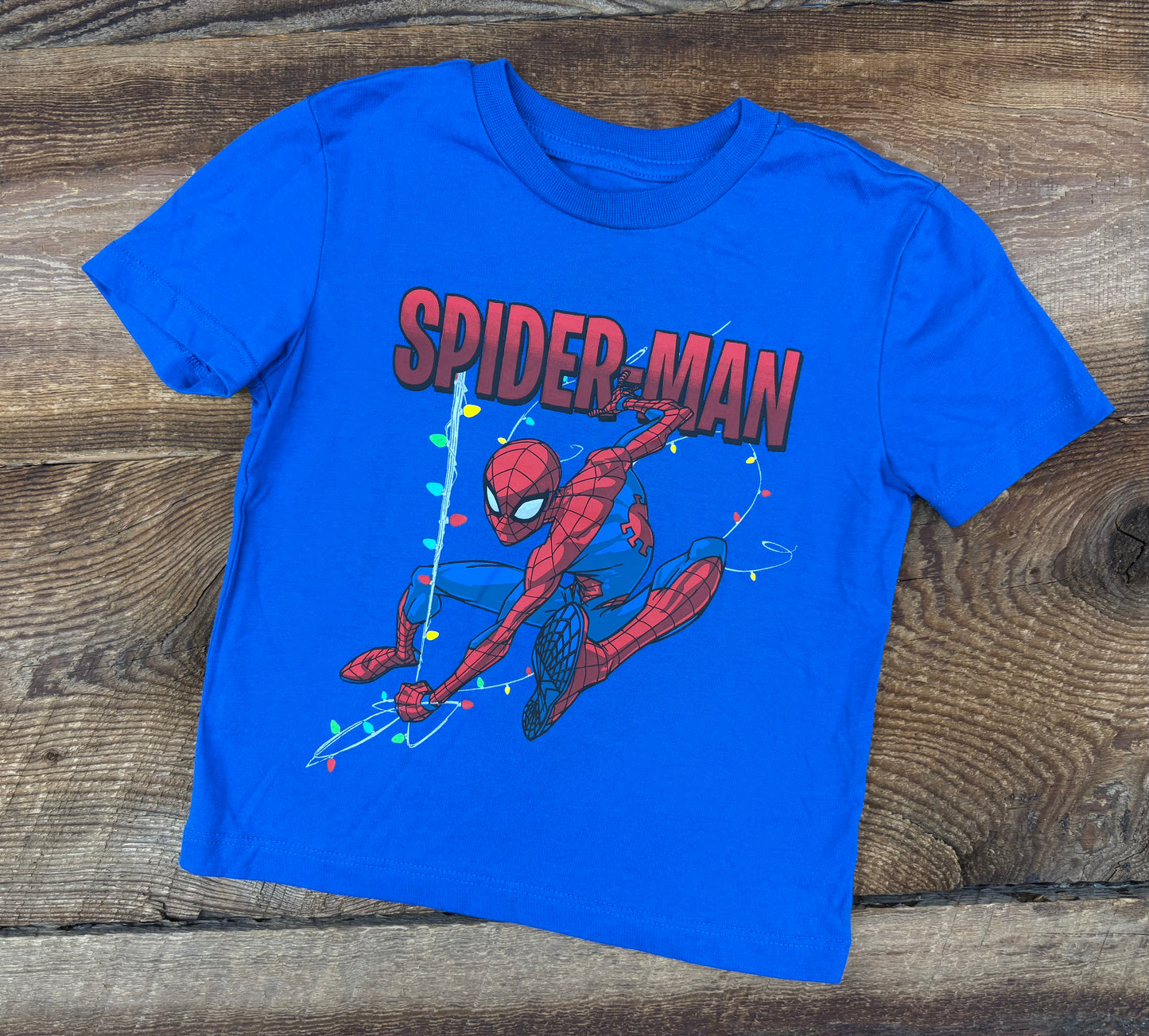 Marvel 2/3T Holiday Spider-Man Tee