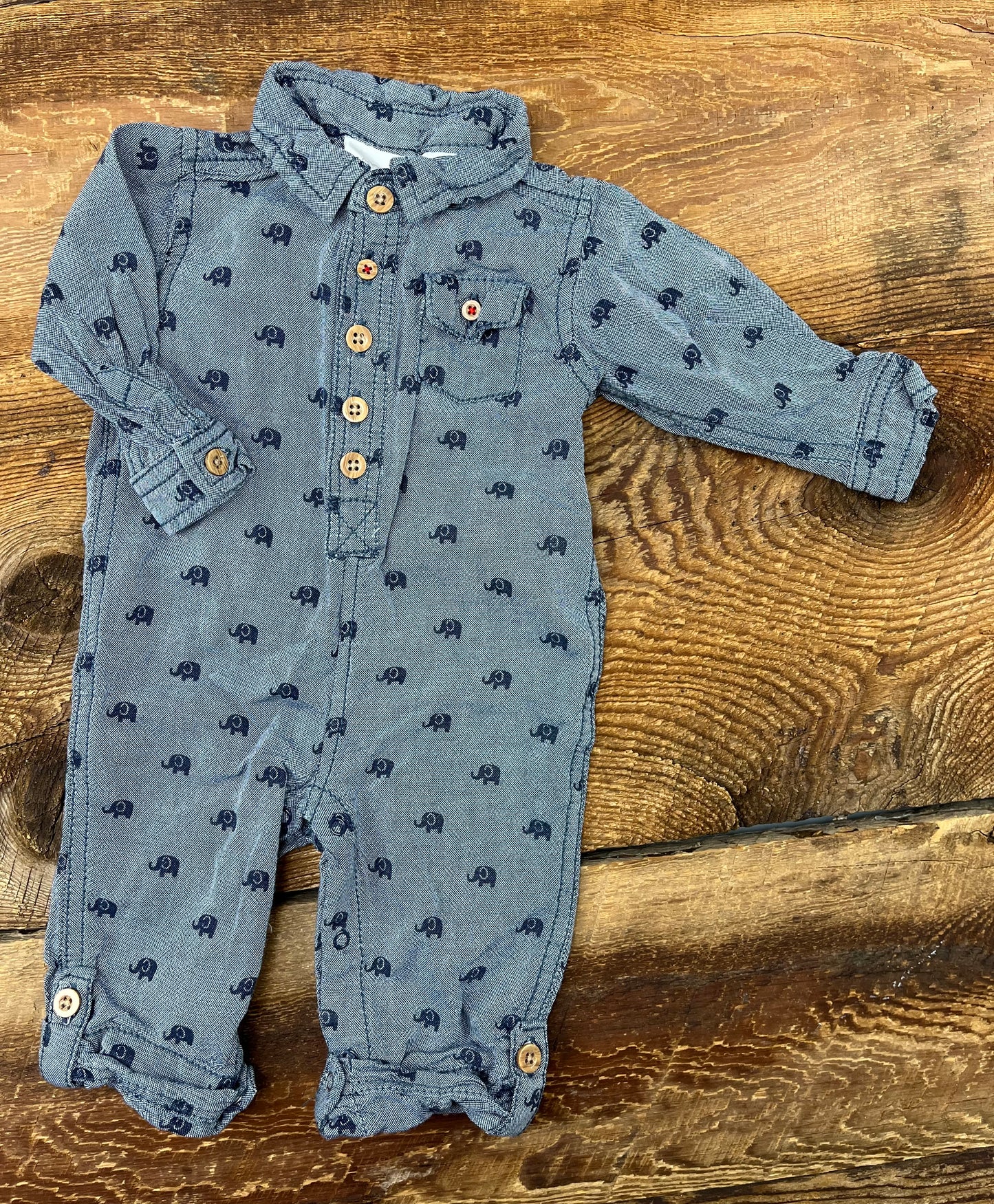 Koala Baby 0-3M Elephant Jumper