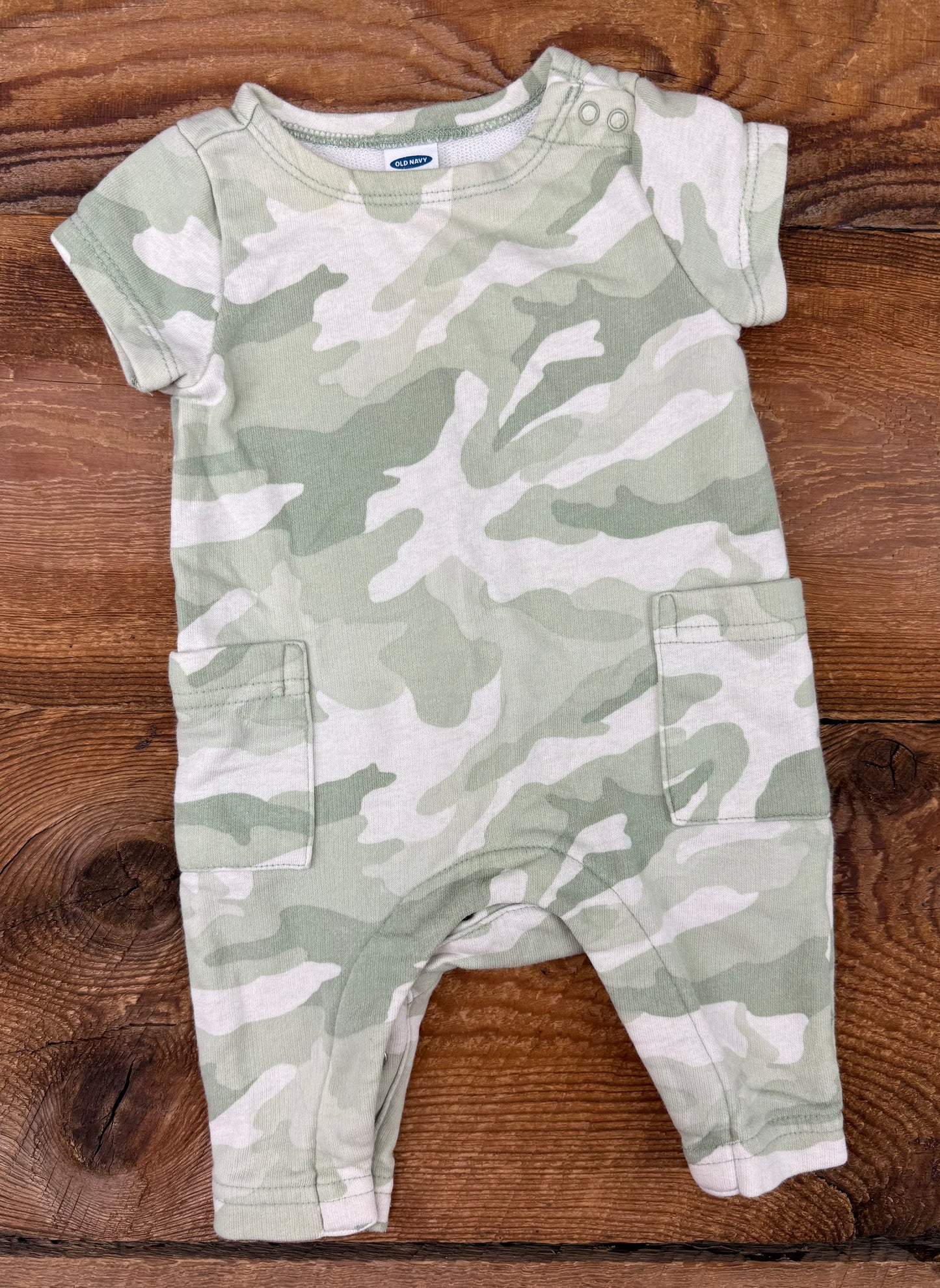 Old Navy 0-3M Camo Jumper