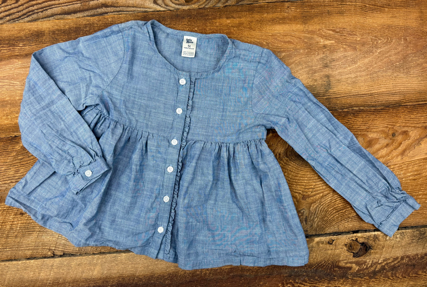 Oshkosh 5T Ruffle Shirt