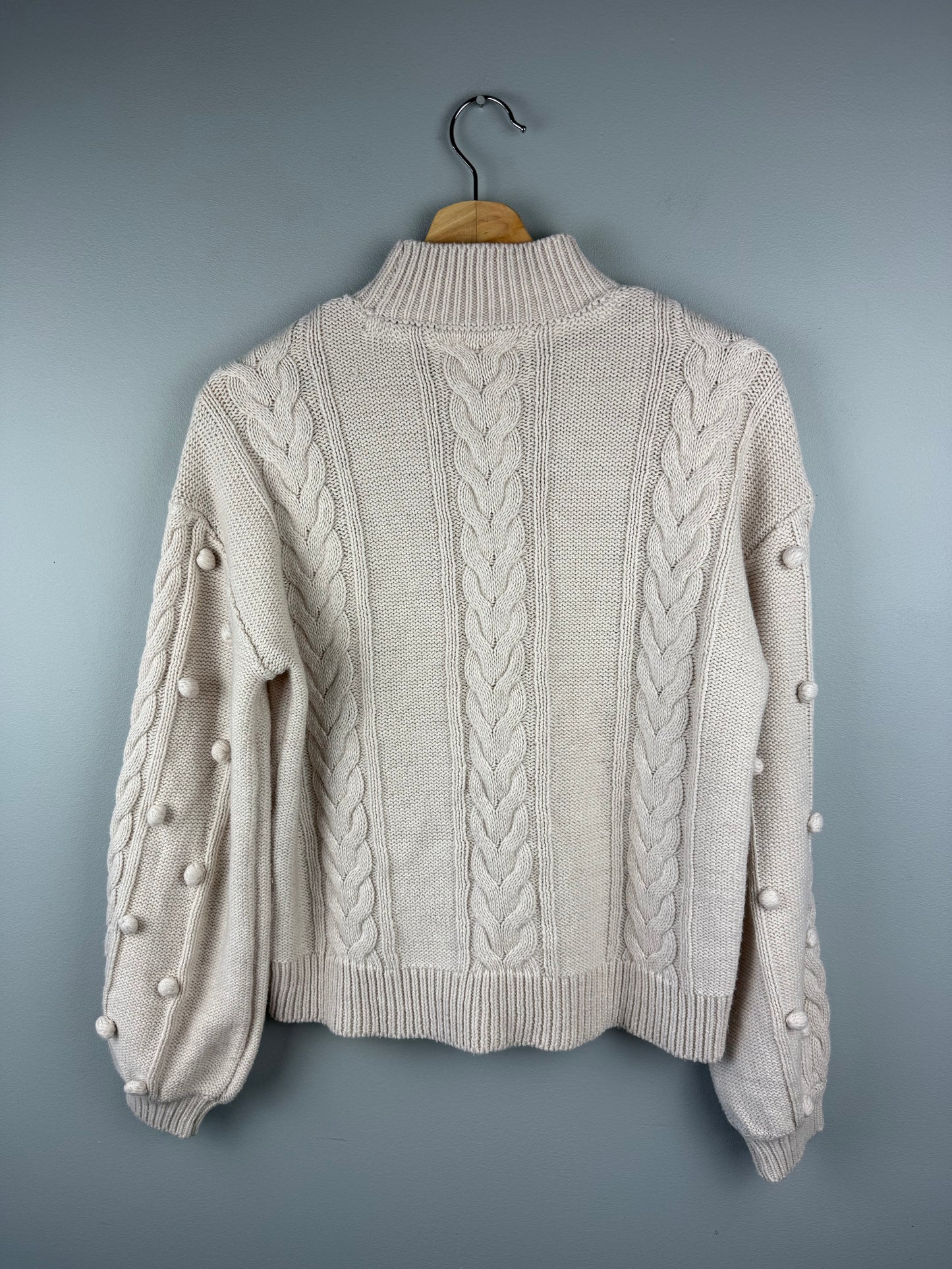 Cloth by RD Women’s Small Knit Pom Sweater