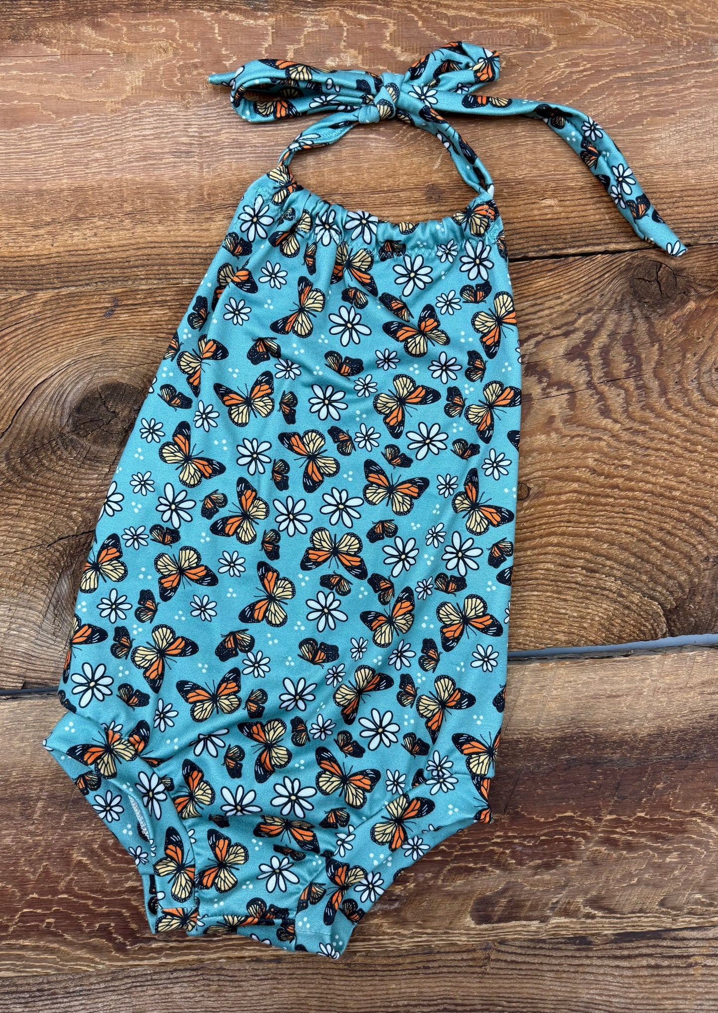 Amara Moo 2T Butterfly Romper