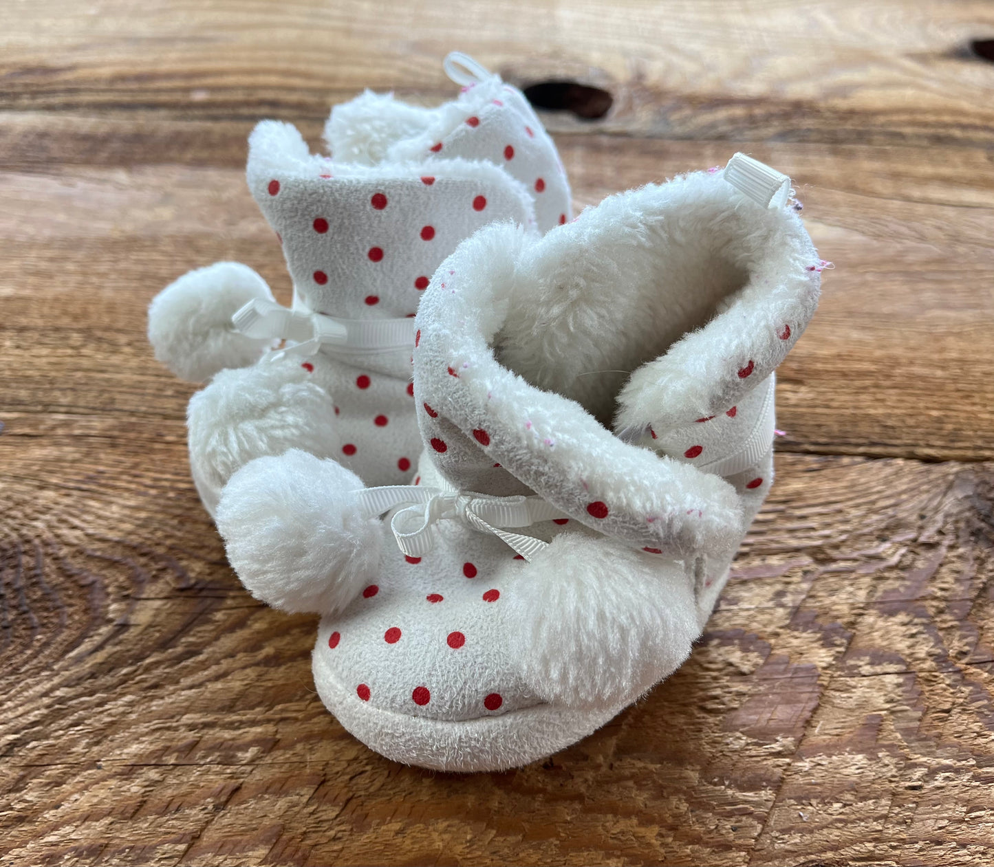 6-12M Pom Fur Boot