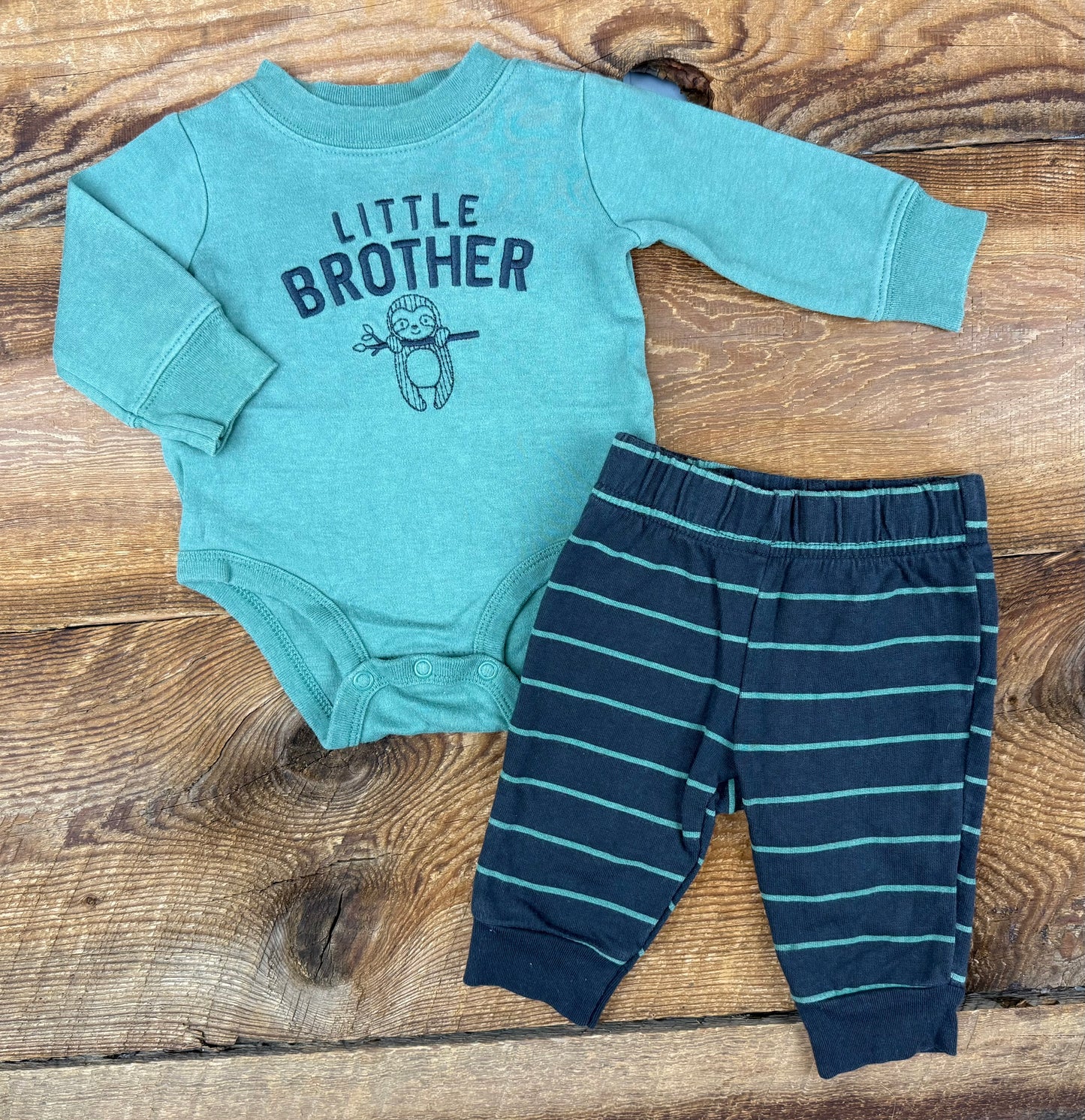 Child of Mine 0-3M Little Brother Outfit