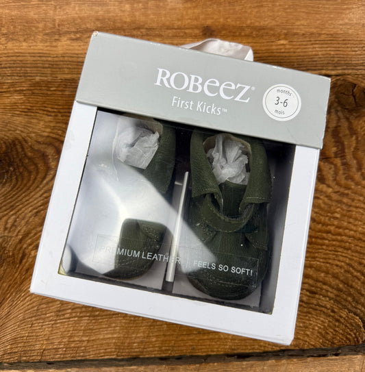 Robeez 3-6M Leather Boots