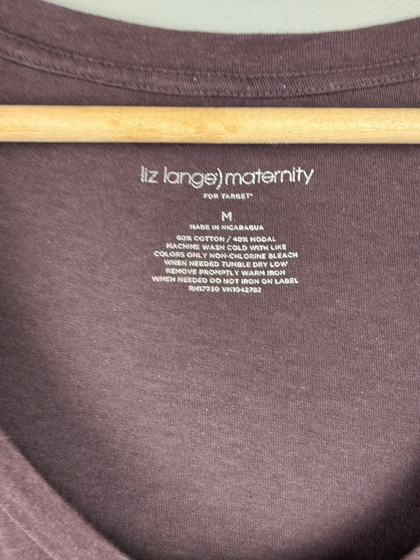 Liz Lange Maternity Medium Shirt