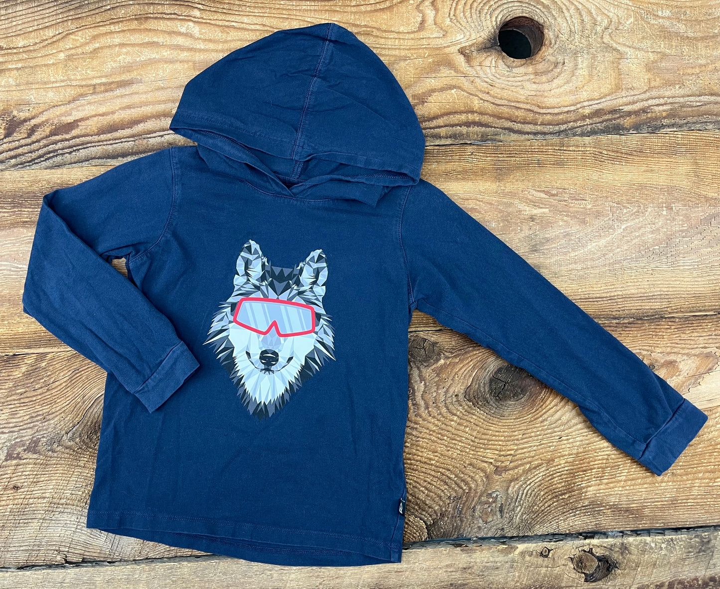 Ripzone 5T Snow Fox Hooded Shirt