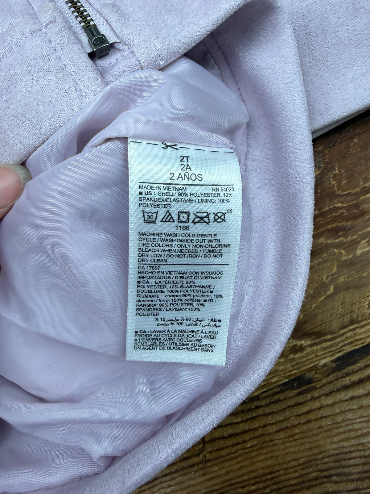 Old Navy 2T Suede Jacket