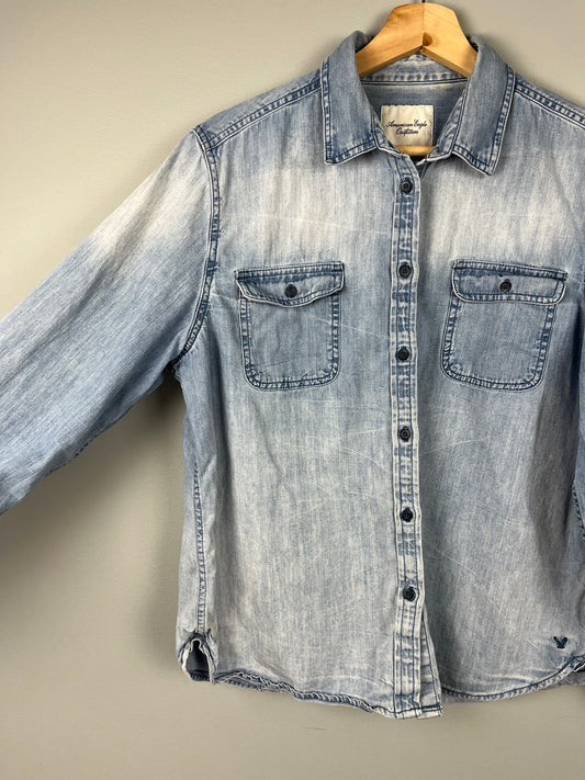 American Eagle Women’s XL Jean Shirt