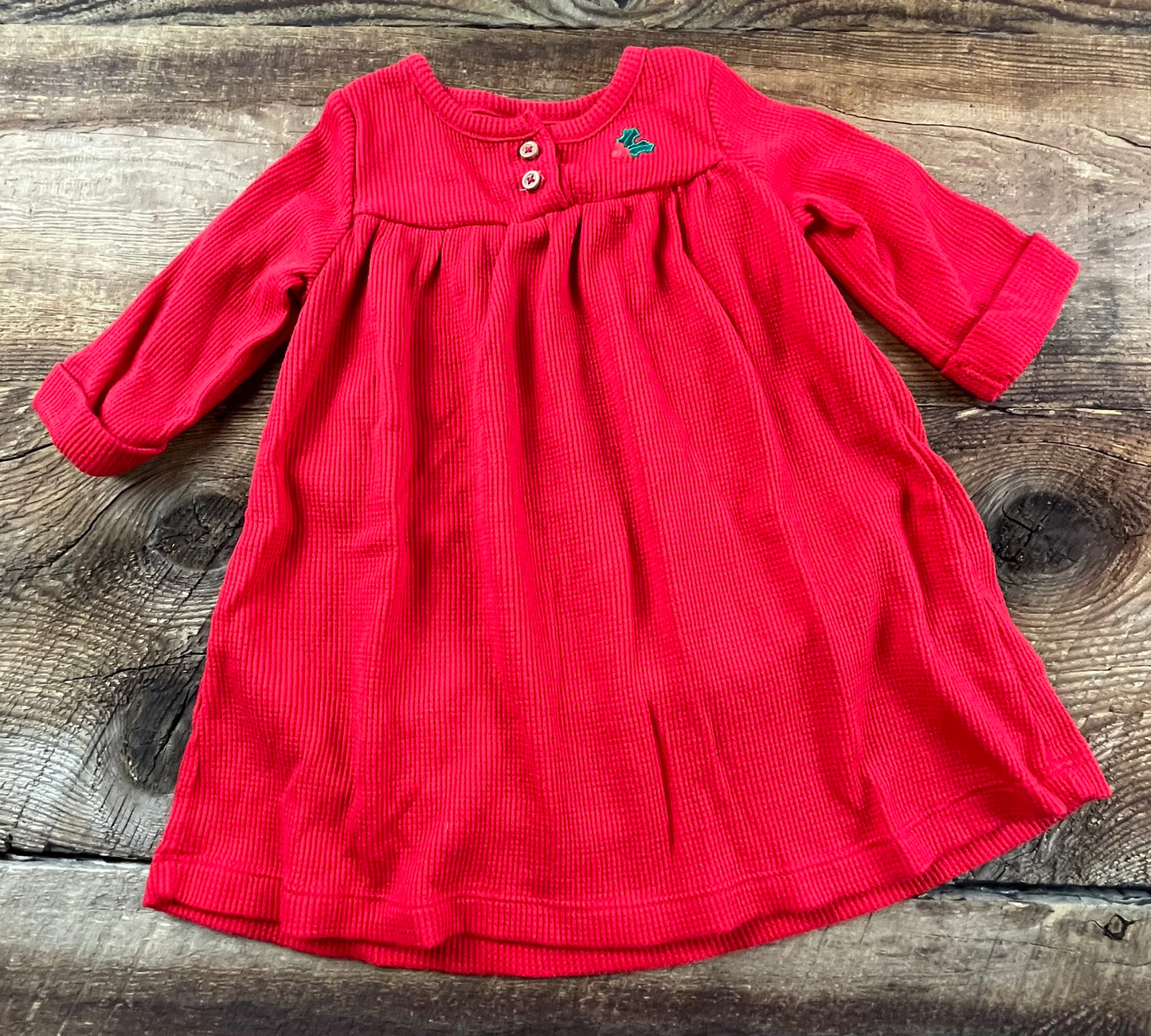 Carter’s 12M Waffle Holly Dress