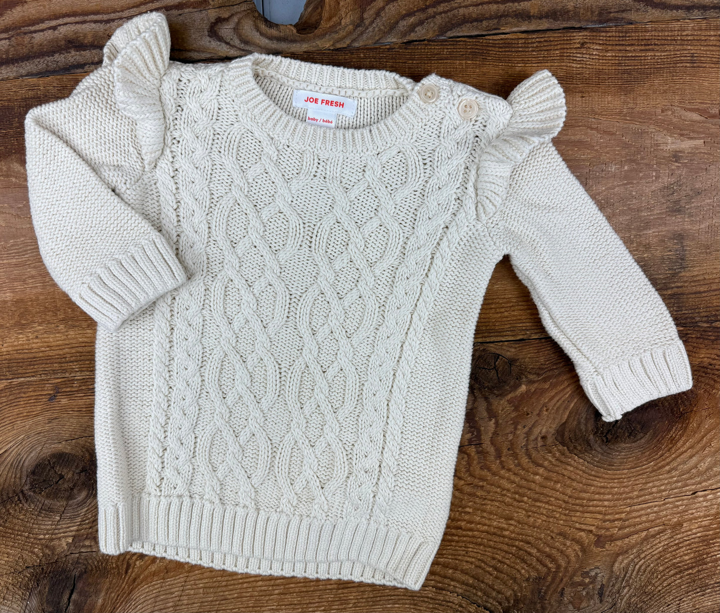 Joe Fresh 3-6M Knit Tunic Sweater