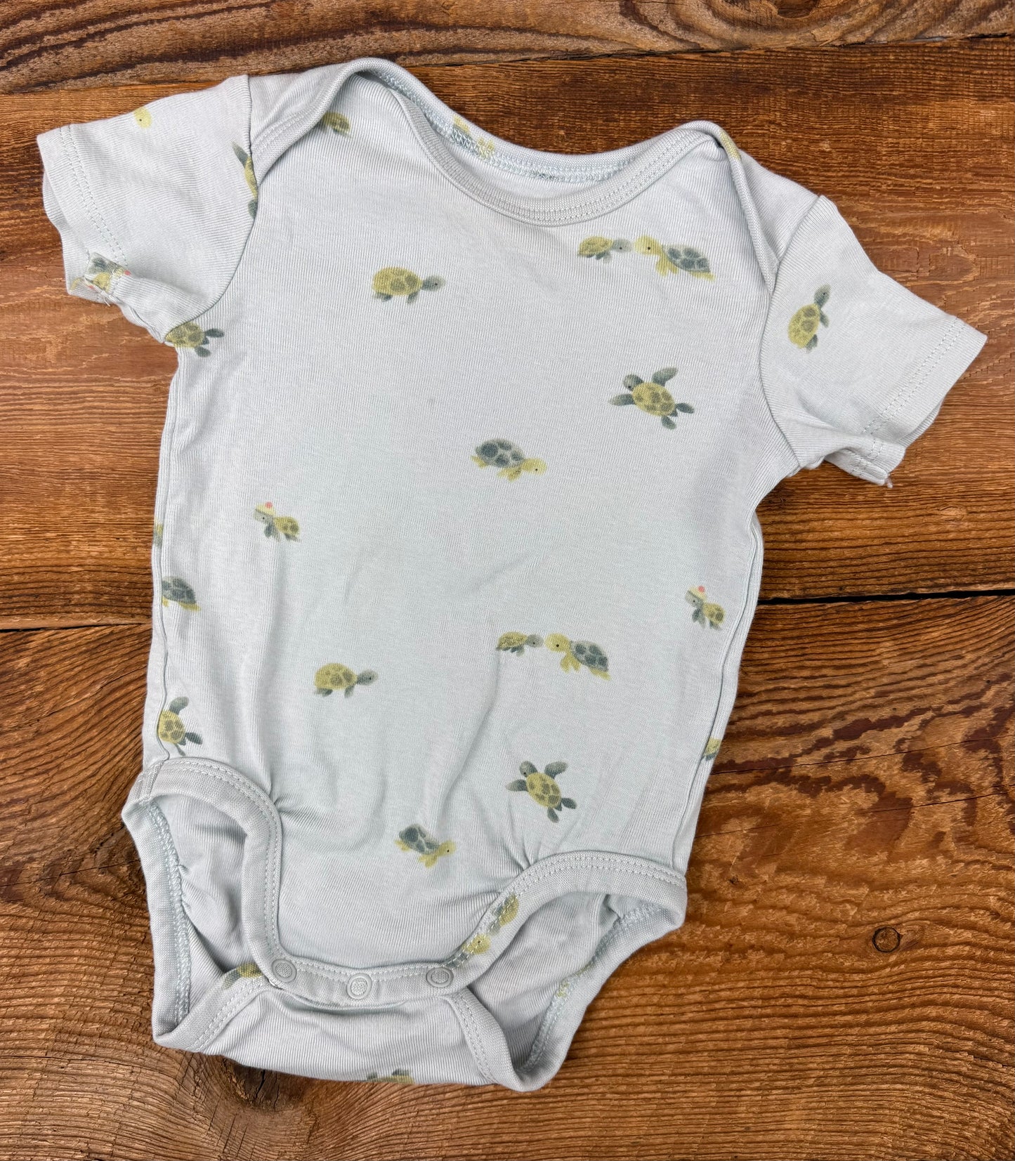 H&M 6M Turtle Onesie
