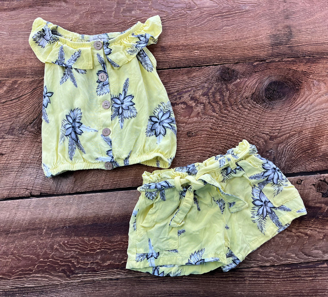 Jessica Simpson 2T Floral Outfit