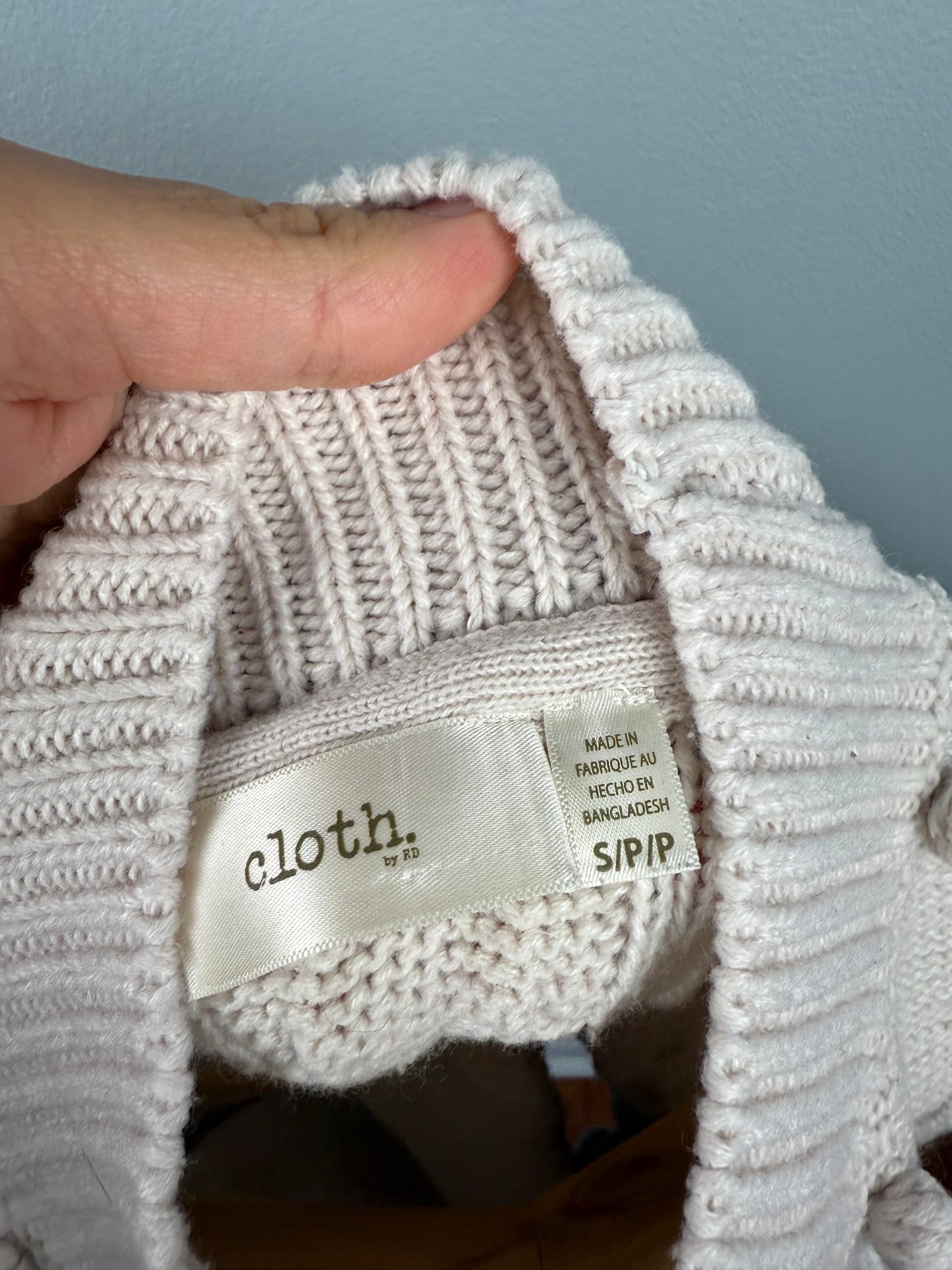 Cloth by RD Women’s Small Knit Pom Sweater