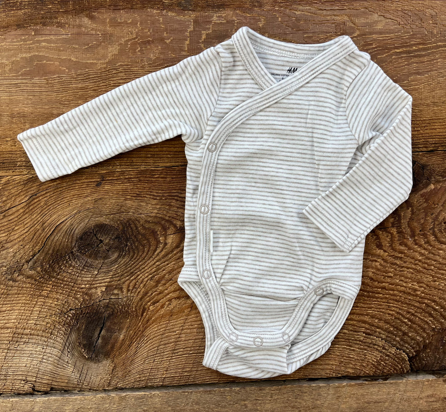 H&M NB Striped Onesie
