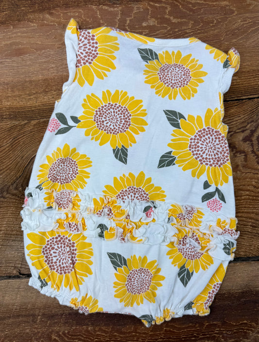 Carter's 9M Sunflower Romper