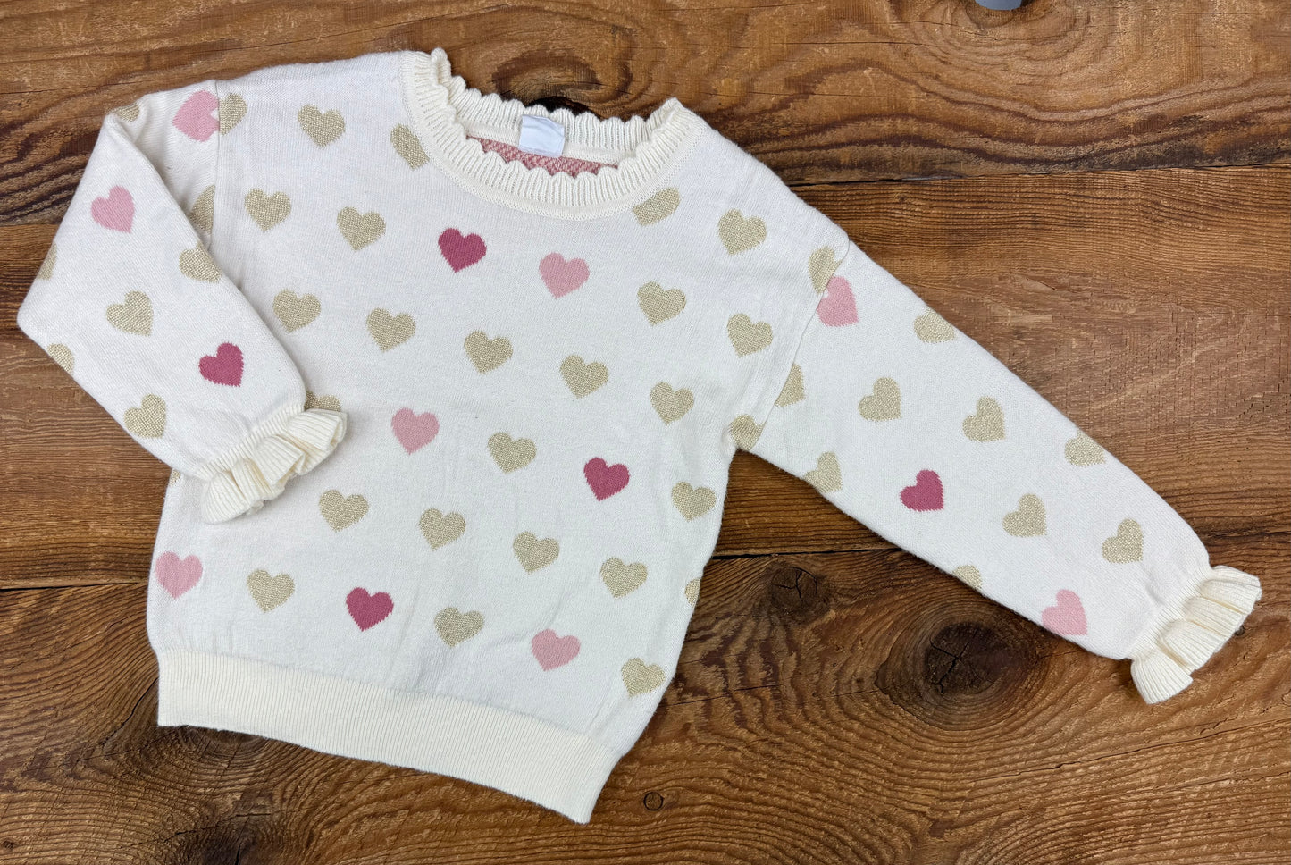 Gap 3T Knit Heart Sweater