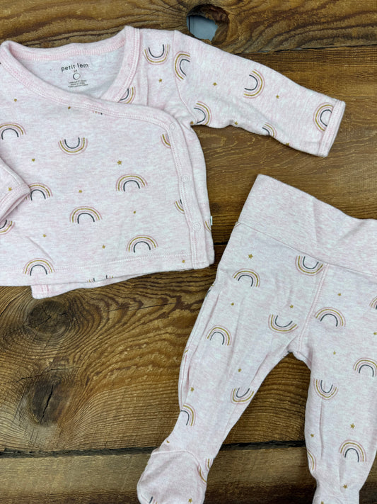 Petit Lem 3M Rainbow Outfit