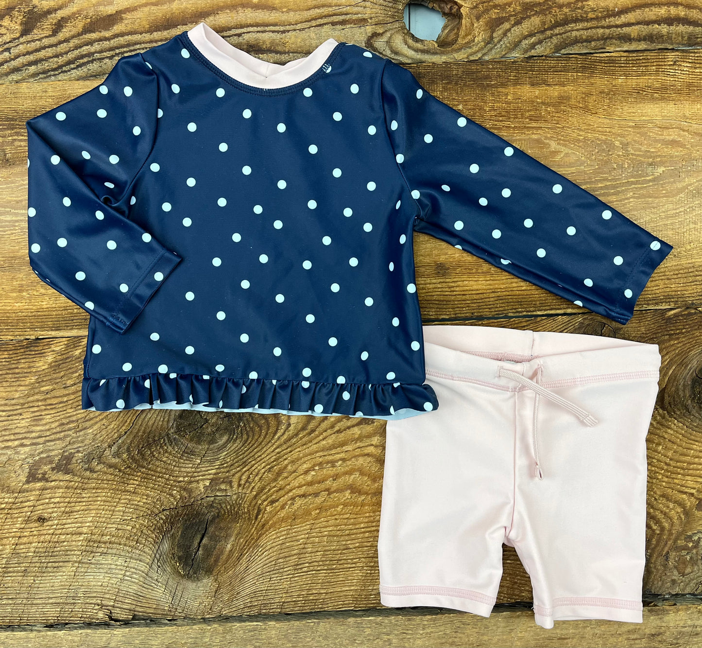 H&M 2-6M Polka Dot Swimsuit