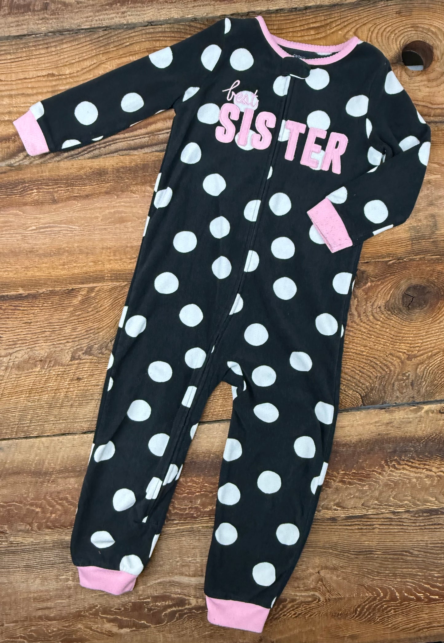 Carter’s 4T Fleece Best Sister Sleeper