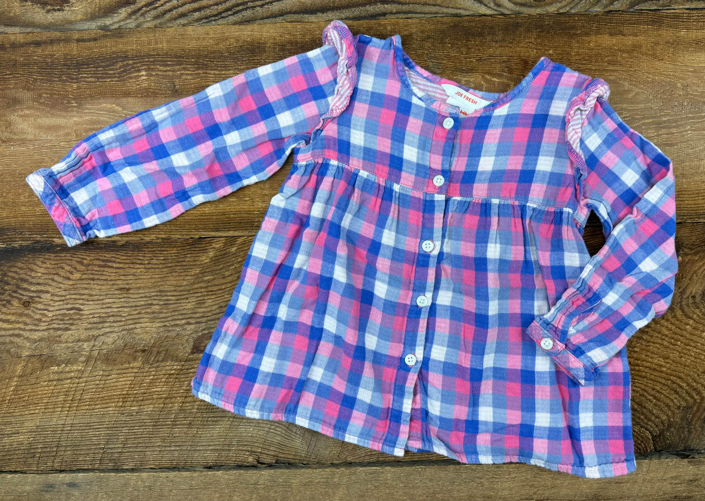 Joe Fresh 18-24M Flannel Shirt