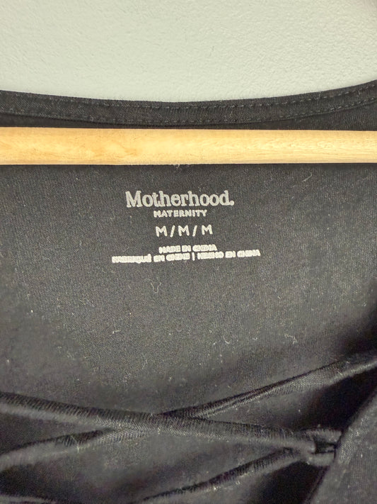 Motherhood Maternity Medium Lace-up Shirt