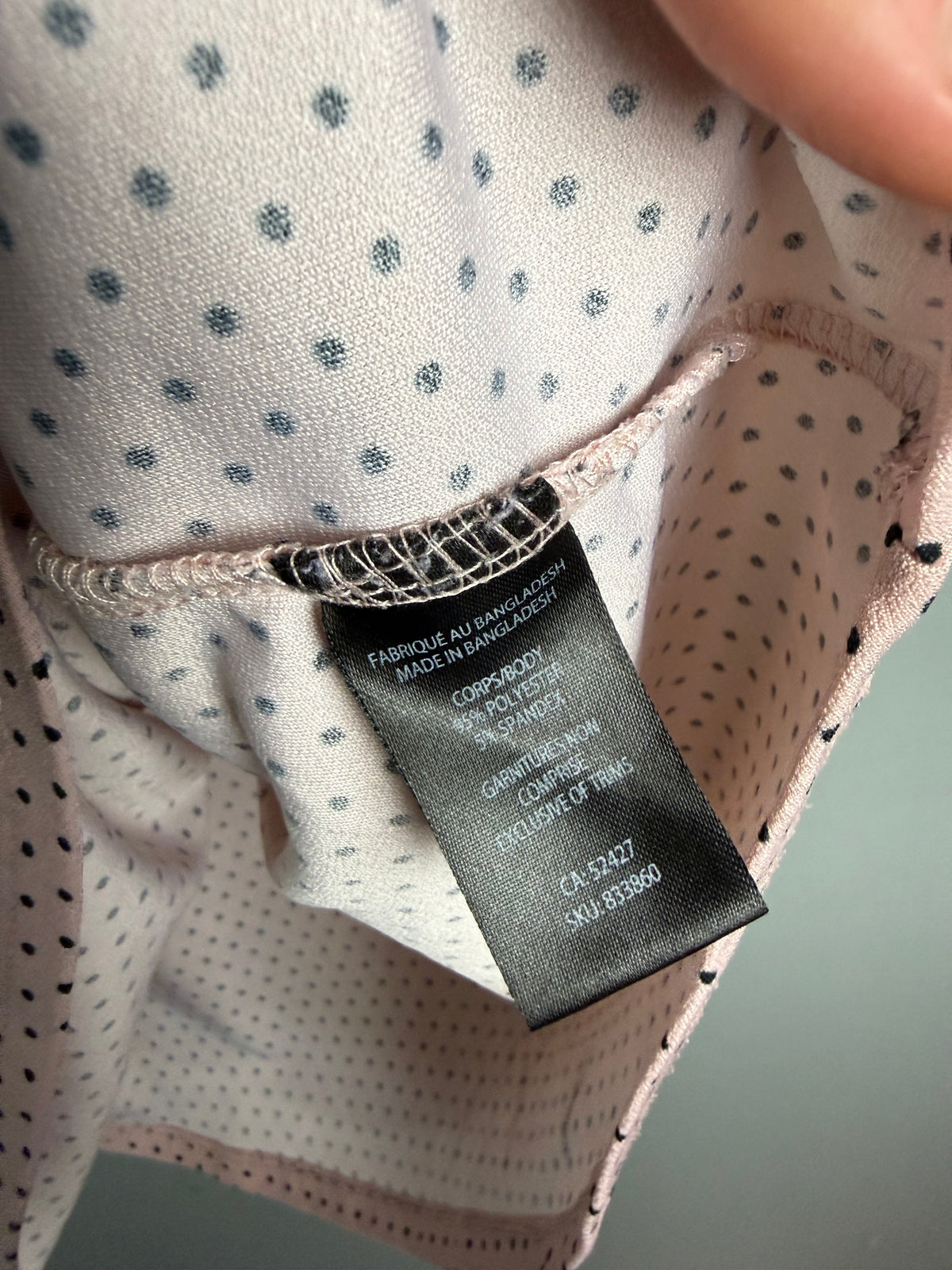 Lily Morgan Women’s Large Polka Dot Shirt