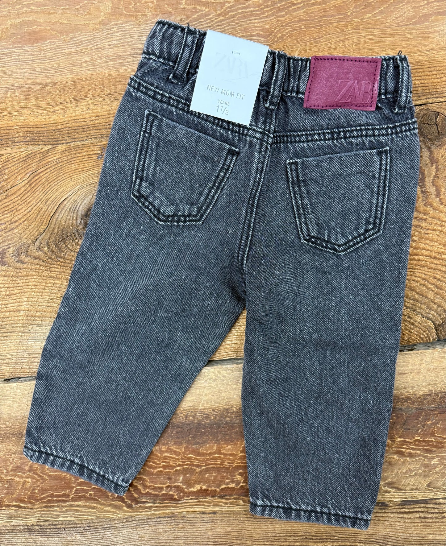 Zara 18-24M Mom Fit Jeans