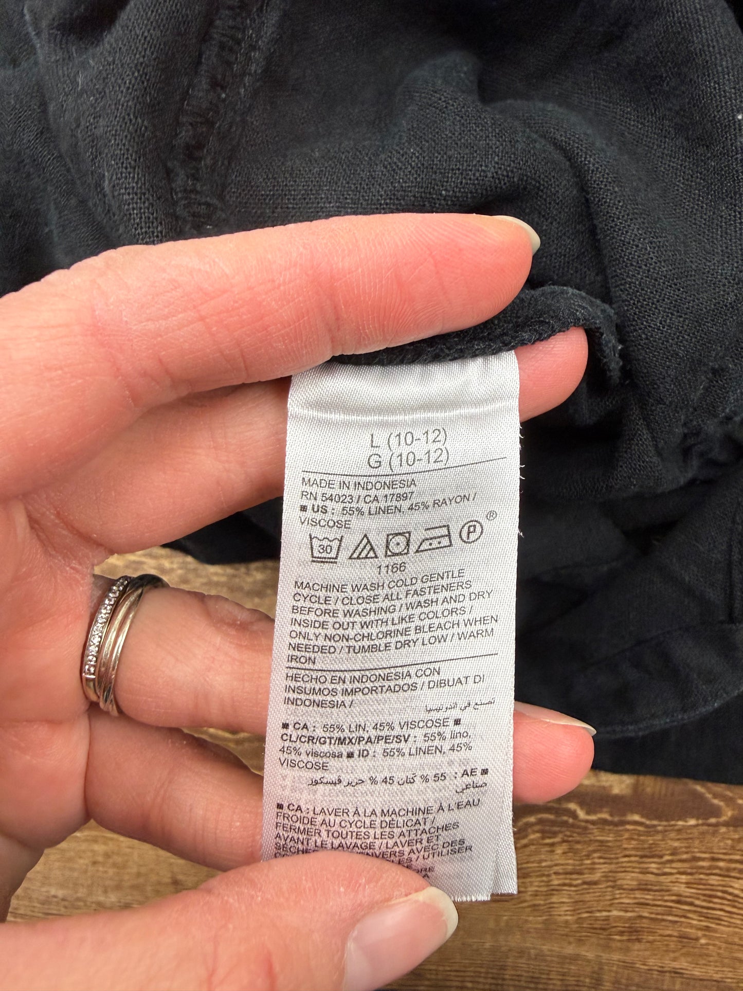 Old Navy Large (10-12Y) Linen Romper