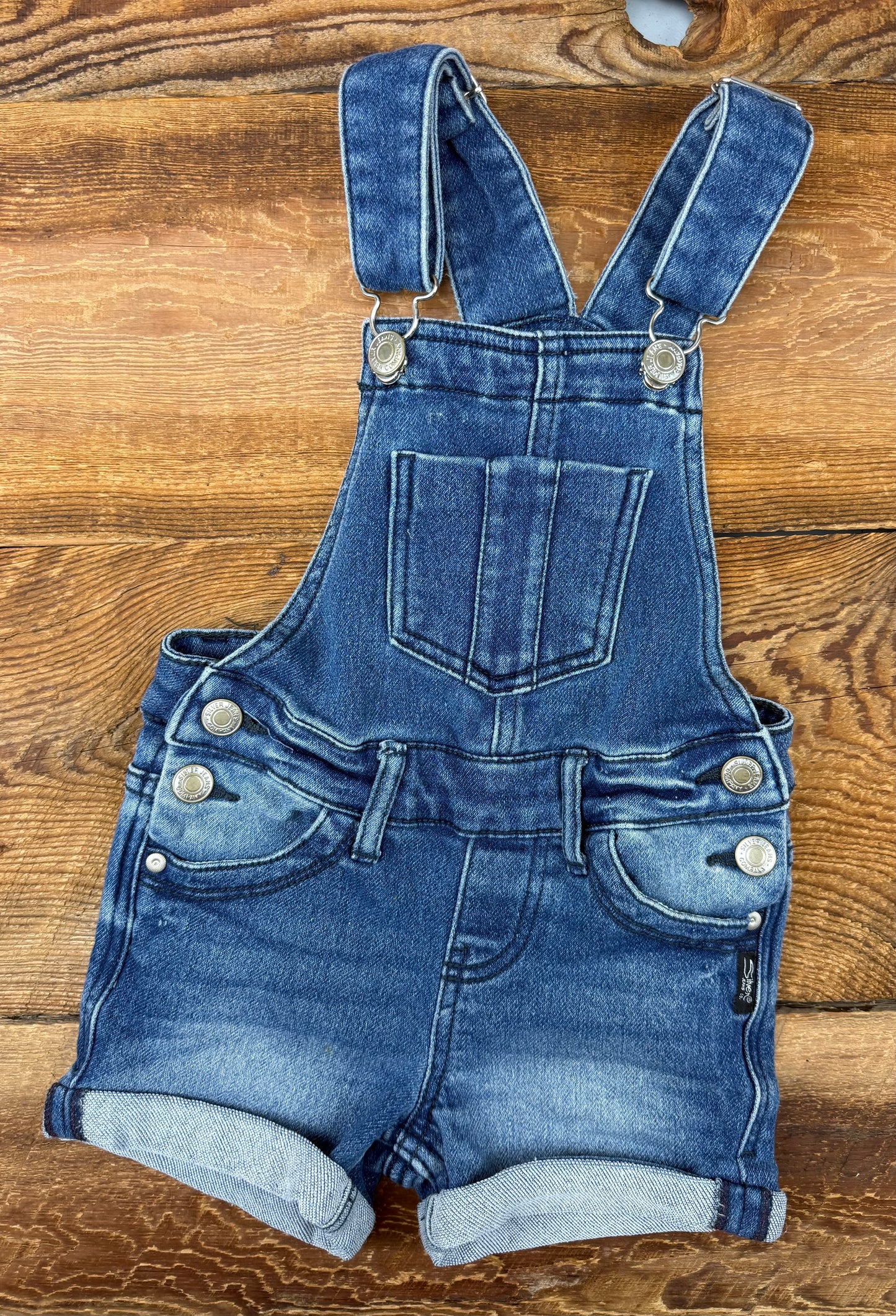 Silver Jeans Co 6Y Nisha Jean Romper