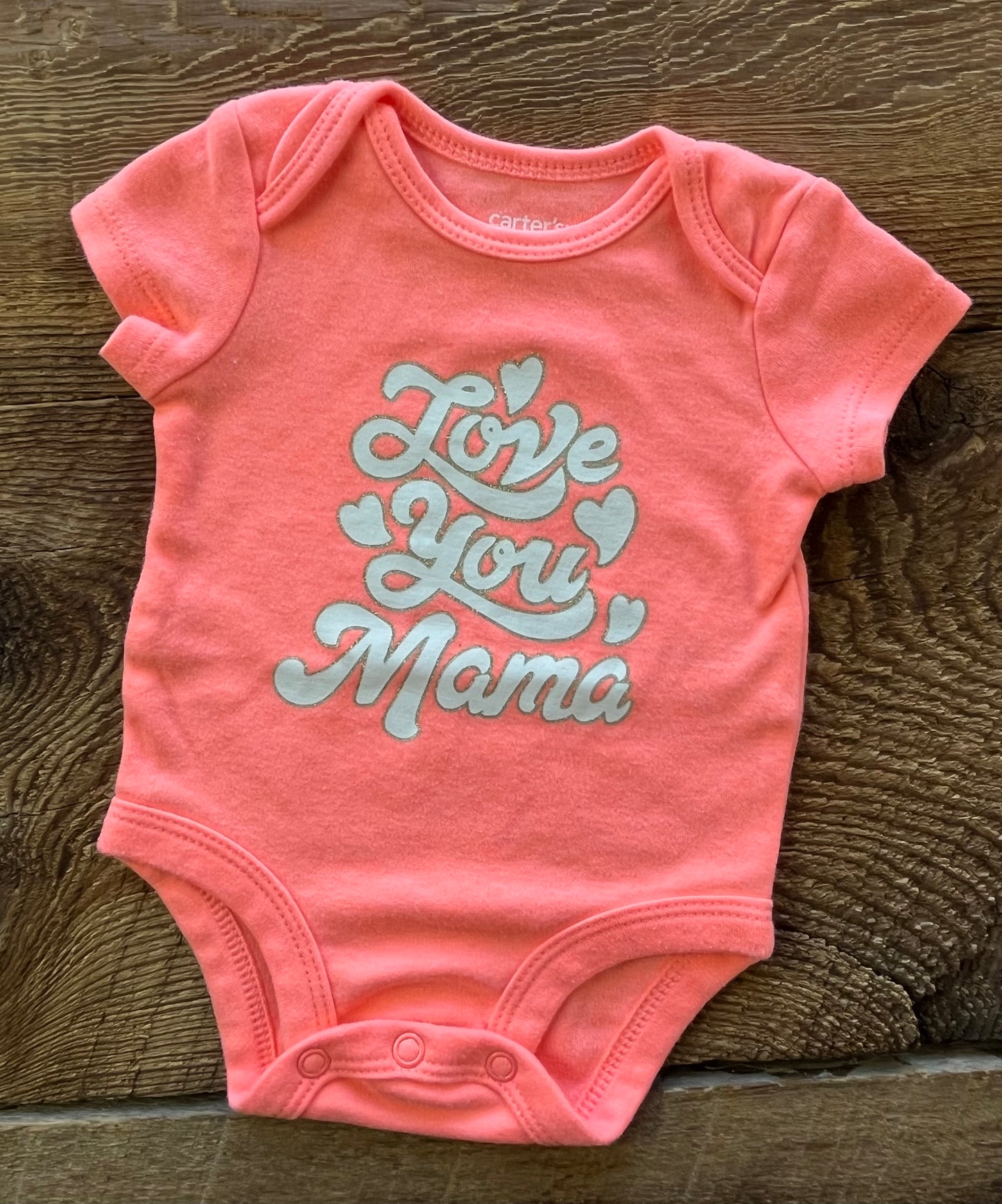 Carter’s NB Love you Mama Onesie