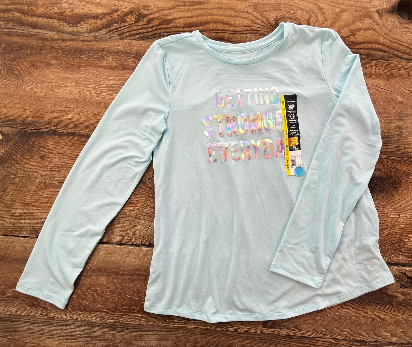 Athletic works Large (10-12) Stronger Shirt