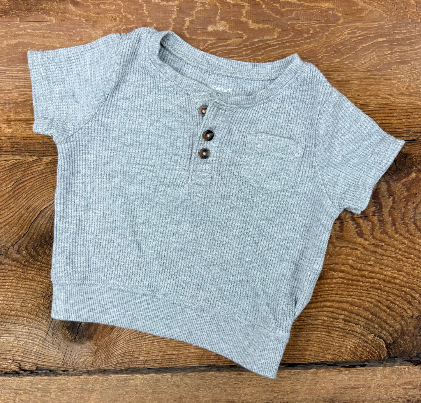 Carter's 9M Waffle Tee