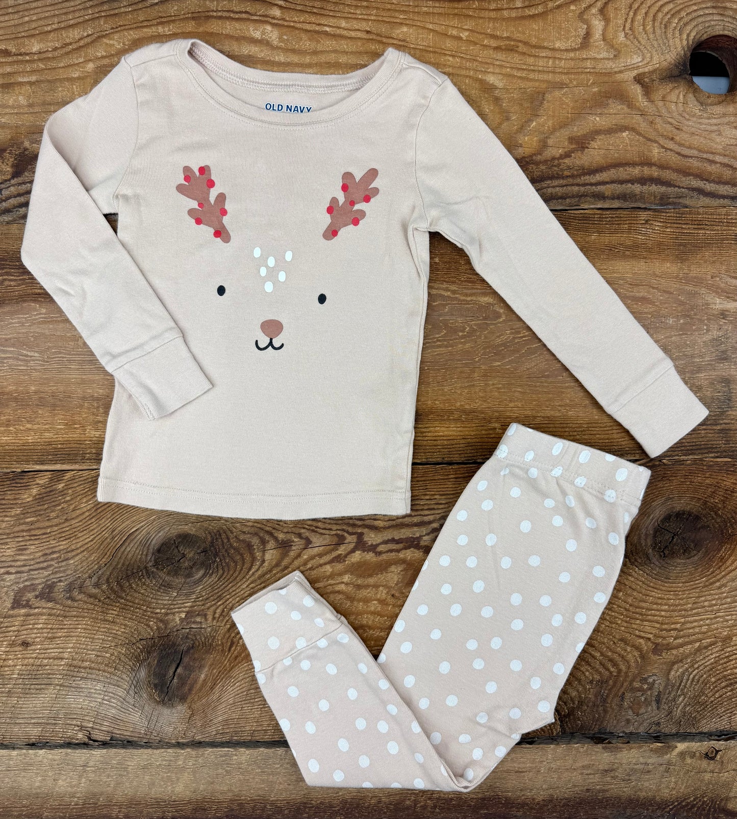 Old Navy 2T Reindeer Pajamas