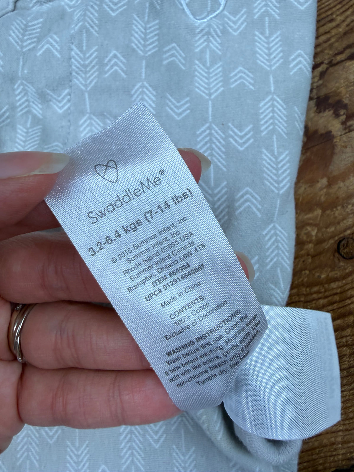 SwaddleMe 7-14lbs Arrow Swaddle