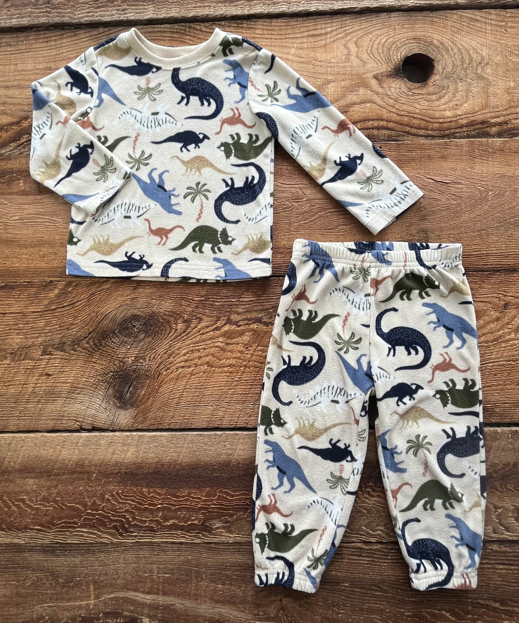Old Navy 2T Fleece Dino Outfit